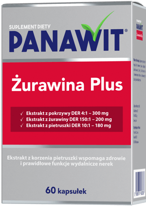 Panawit Żurawina Plus - suplement diety z ekstraktem z żurawiny